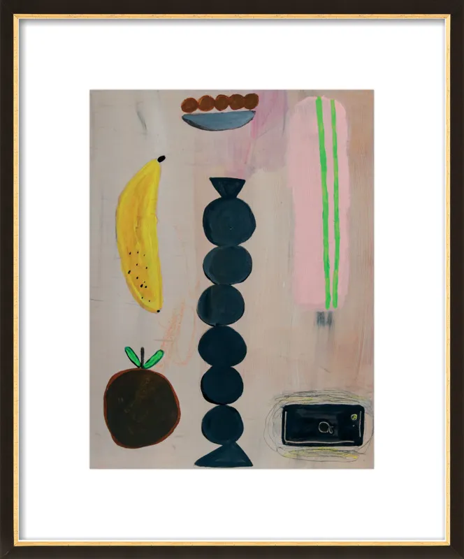 Still life with a phone vibration by Agata Królak for Artfully Walls