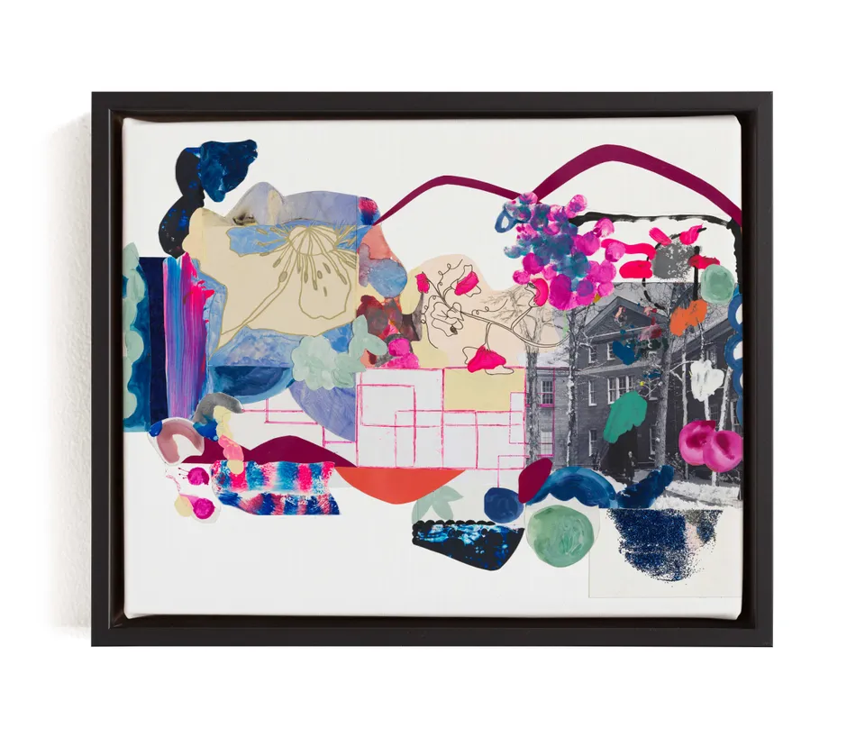 Pink And Blues Landscape Limited Edition Fine Art Print