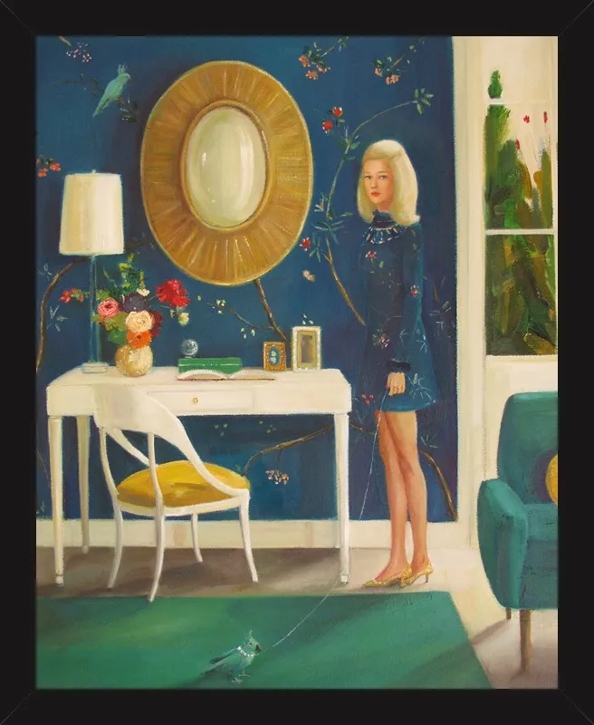 The Invisible Nature of Tansy Fairchild by Janet Hill for Artfully Walls