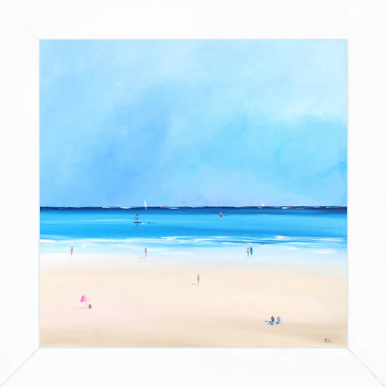 Smooth Ocean Sale by Caroline Chriss  for Artfully Walls