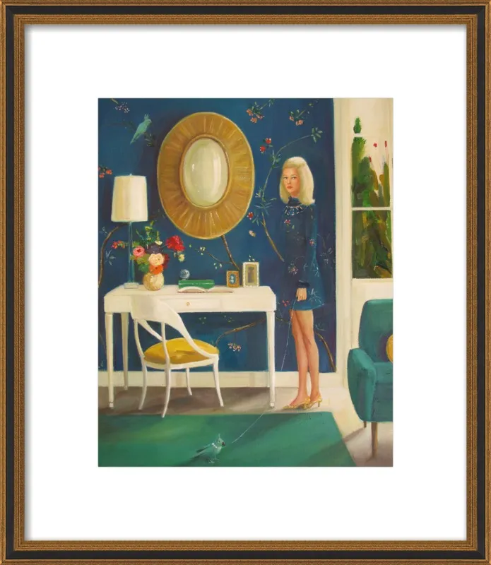 The Invisible Nature of Tansy Fairchild by Janet Hill for Artfully Walls
