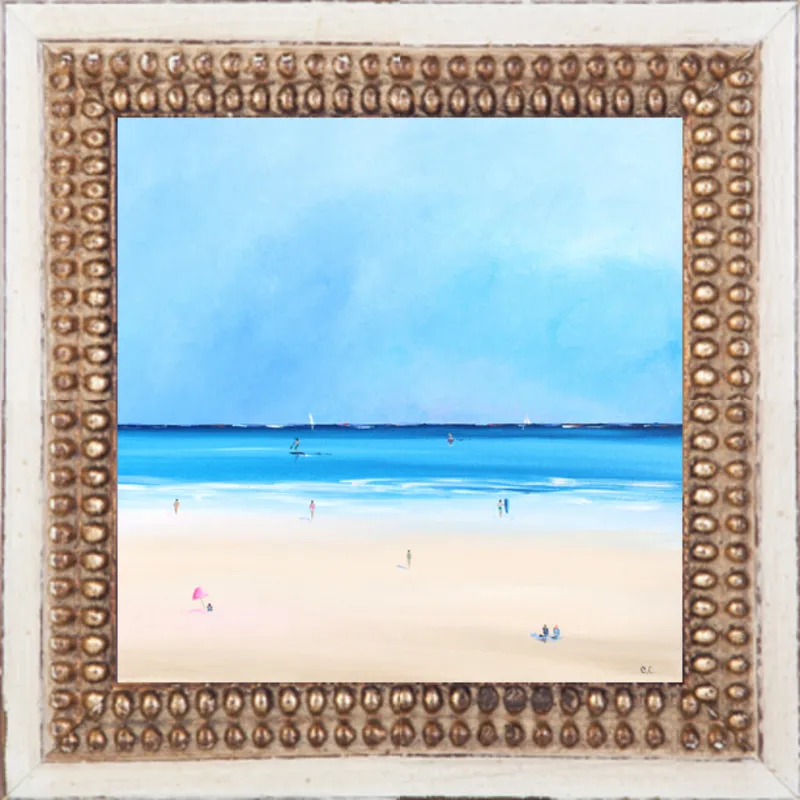 Smooth Ocean Sale by Caroline Chriss  for Artfully Walls