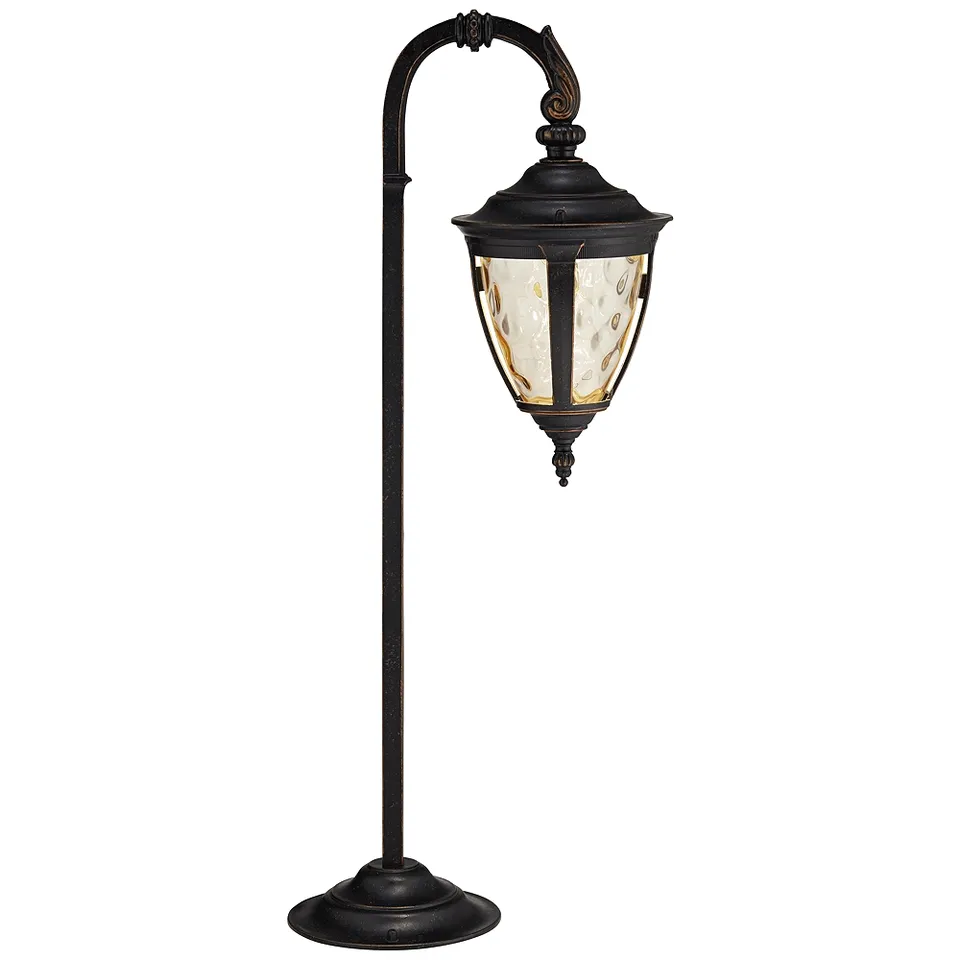 Bellagio 26 1/2" High Bronze Down-Arm Landscape LED Path Light