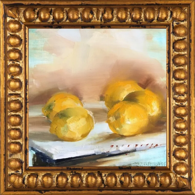 "Lemons" by Georgesse Gomez for Artfully Walls