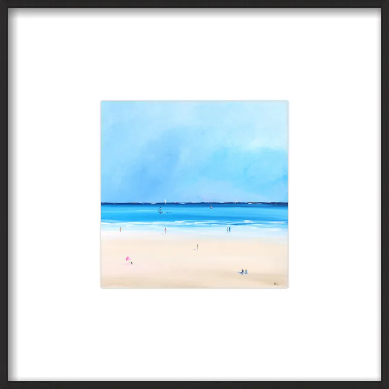 Smooth Ocean Sale by Caroline Chriss  for Artfully Walls