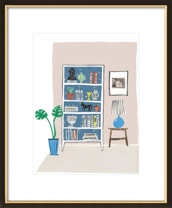Shelfie by Danielle Kroll for Artfully Walls