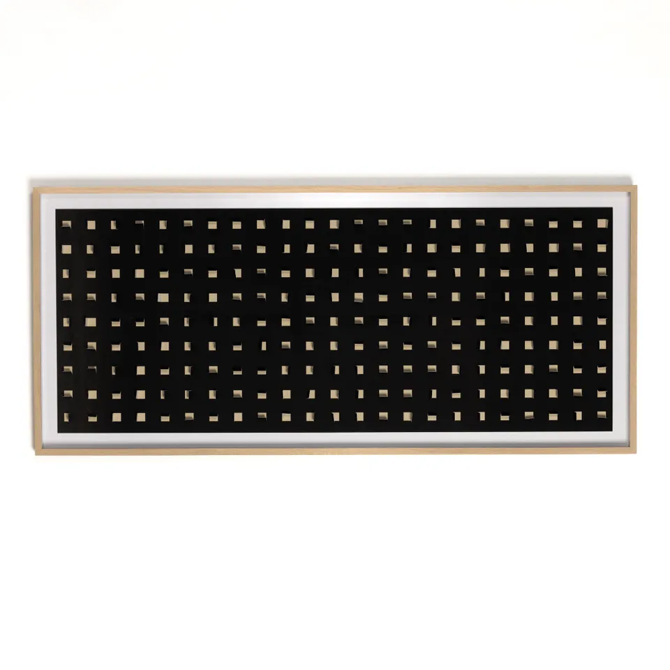 See Through Black Oak by FH Art Studio - Black