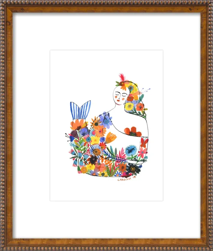 Mermaid by Carolyn Gavin for Artfully Walls