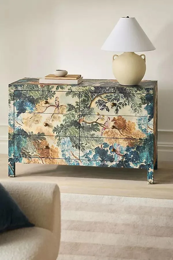 Hale Canvas Six-Drawer Dresser