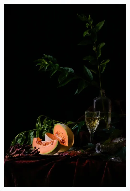 Cantaloupe by Dustin Halleck for Artfully Walls