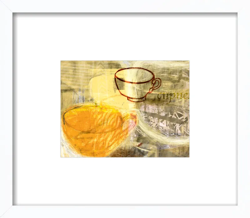 Still Life with Cups by Carmel Kushnir for Artfully Walls