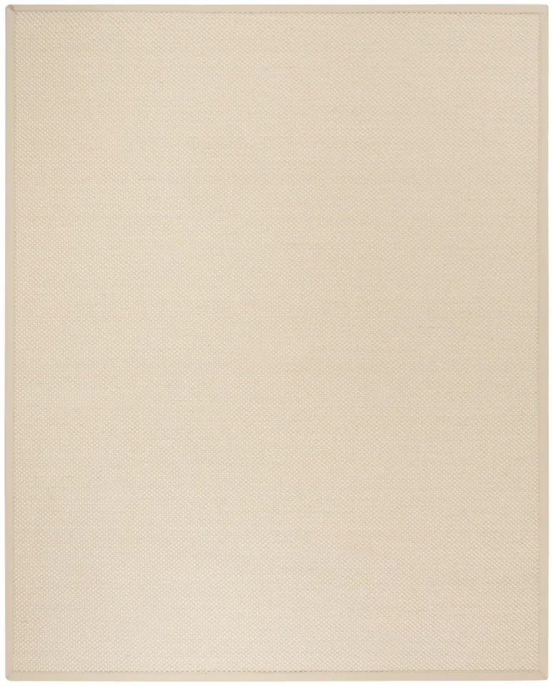 Arlo Home Woven Area Rug, NF150A, Ivory/Light Beige,  8' X 10'