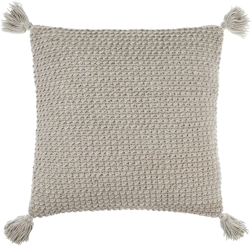 Makrome MKO-002 18"L x 18"W Pillow Cover