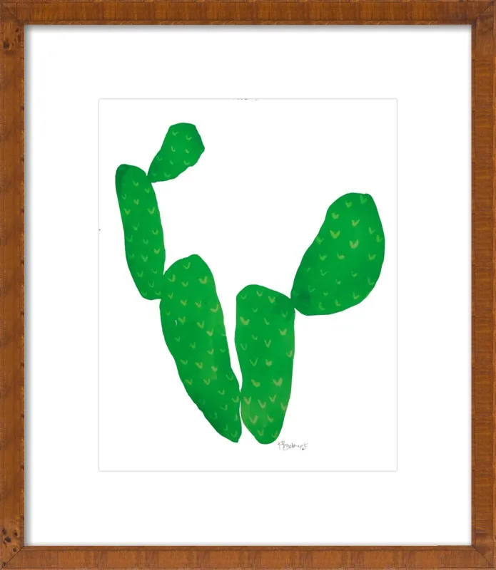 Green Cacti by Kate Roebuck for Artfully Walls