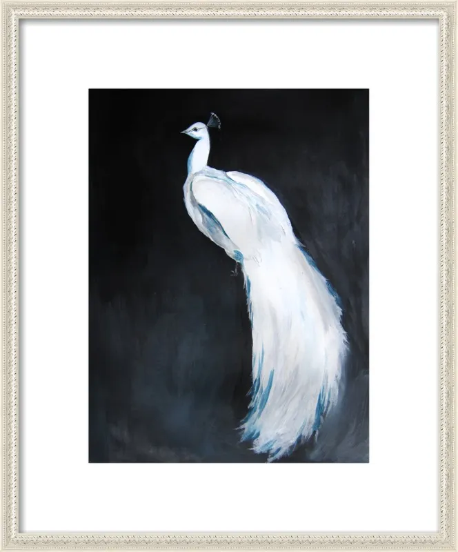 White Peacock II by Christine Lindstrom for Artfully Walls