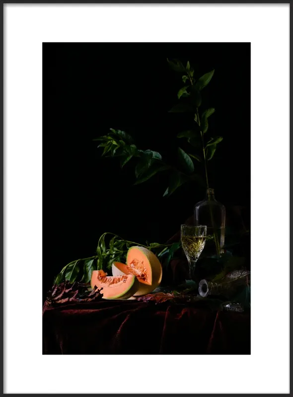 Cantaloupe by Dustin Halleck for Artfully Walls