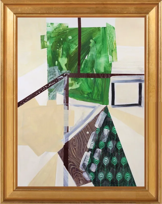 Abstract Study (trail map) by Pamela Staker for Artfully Walls