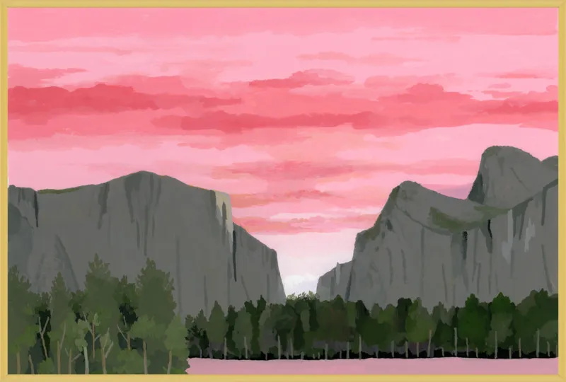 Dawn of Yosemite Park by Hiroyuki Izutsu for Artfully Walls
