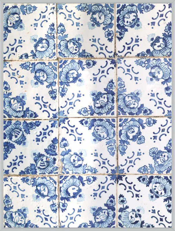 Azulejos by Ingrid Beddoes for Artfully Walls