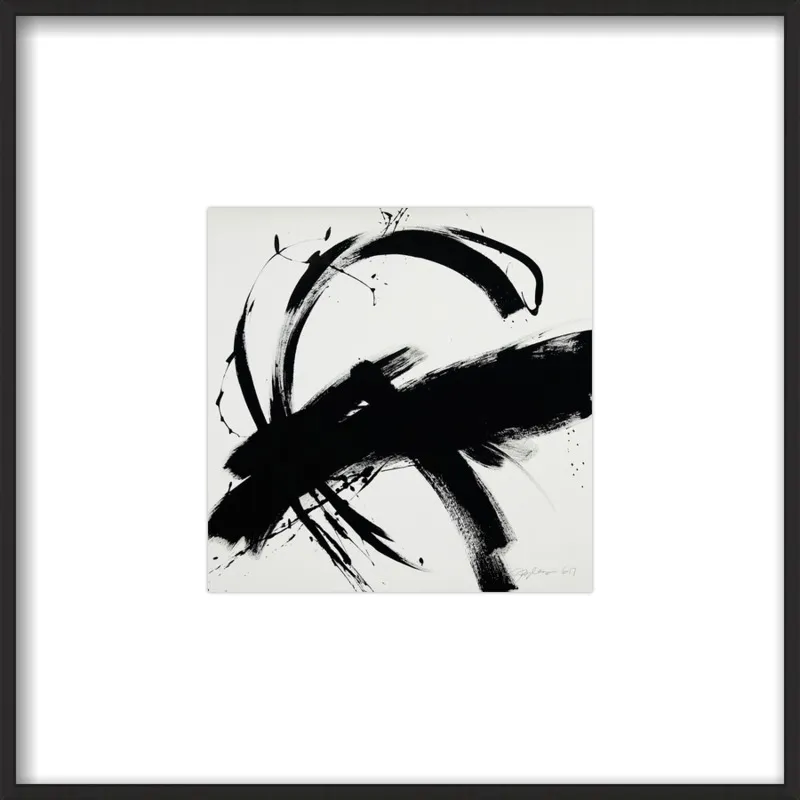 B + W #1 by Jill Sykes for Artfully Walls