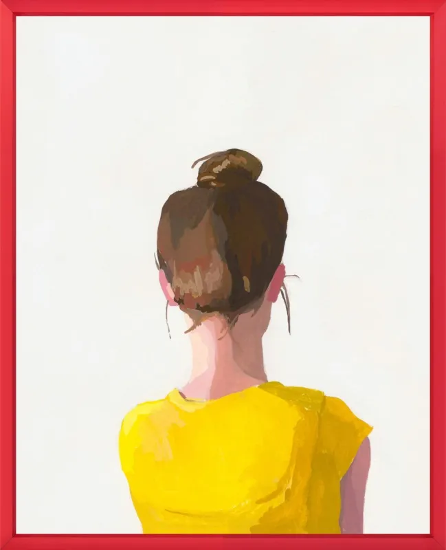 Top Knot 12 by Elizabeth Mayville for Artfully Walls