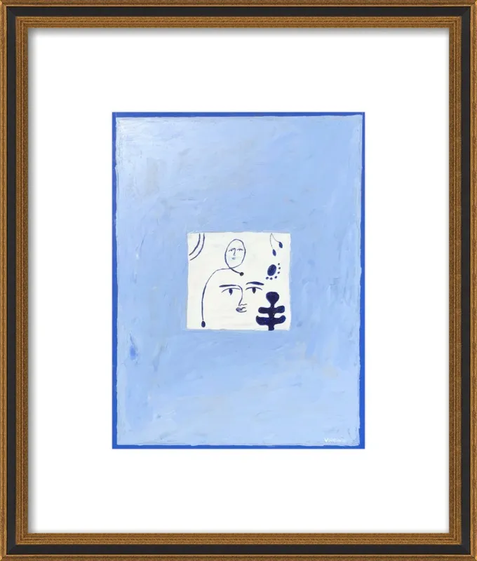 The Blues by Virginia Chamlee for Artfully Walls