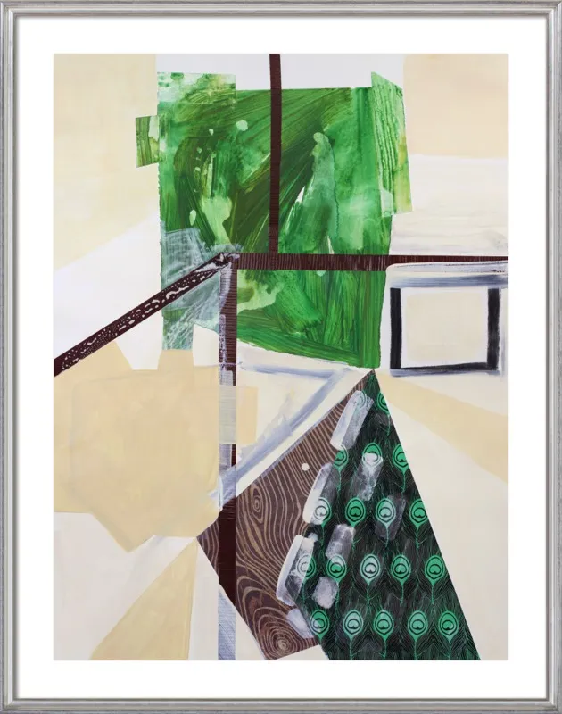Abstract Study (trail map) by Pamela Staker for Artfully Walls