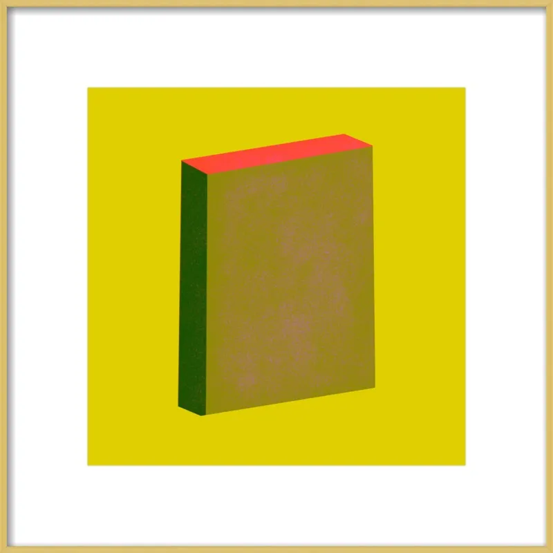 Color Books 4, Olive, Forest, Hot Red & Pear Green by Jessica Poundstone for Artfully Walls