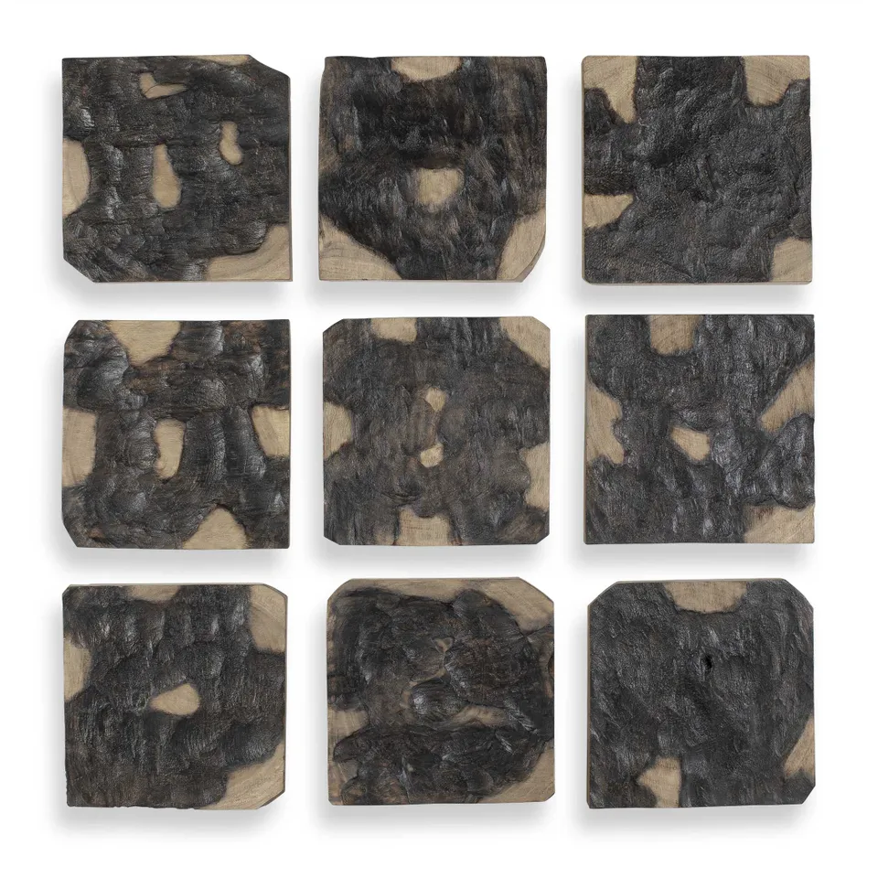 Ignite Wood Wall Decor Set/9