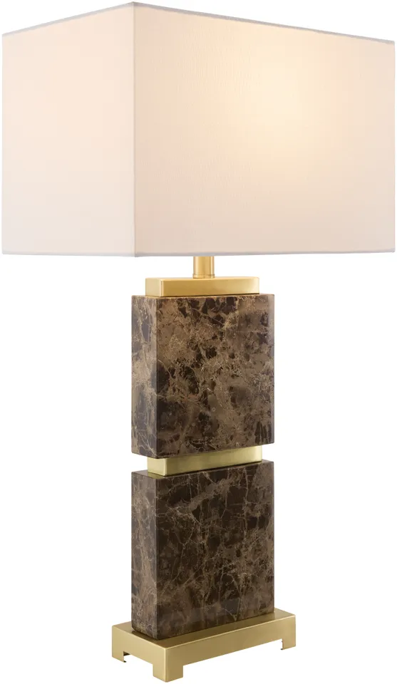 Ponta  Brushed 30"H x 10"W x 16"D Accent Table Lamp