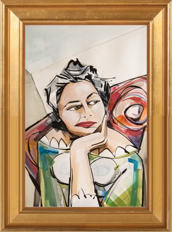 Ponder by Becky Aubry for Artfully Walls