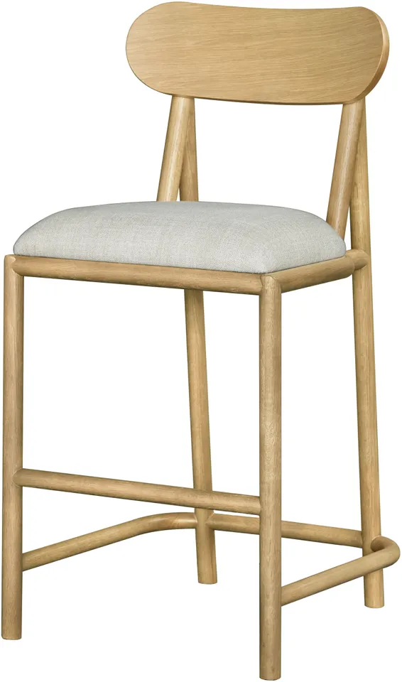 Keating Polyester 38"H x 22"W x 22"D Counter Stool