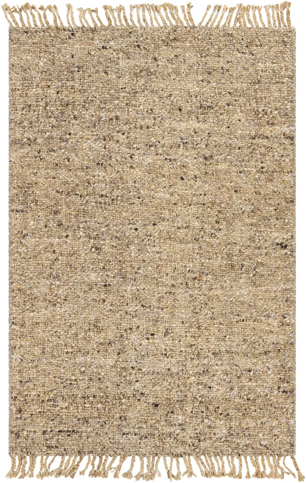Bryant Beige Indoor 5' x 7'6" Handmade Rug