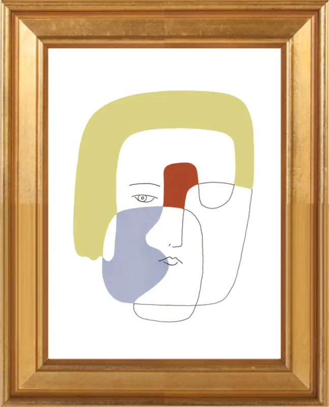 September Blue - Version 05 by Femke Colaris for Artfully Walls