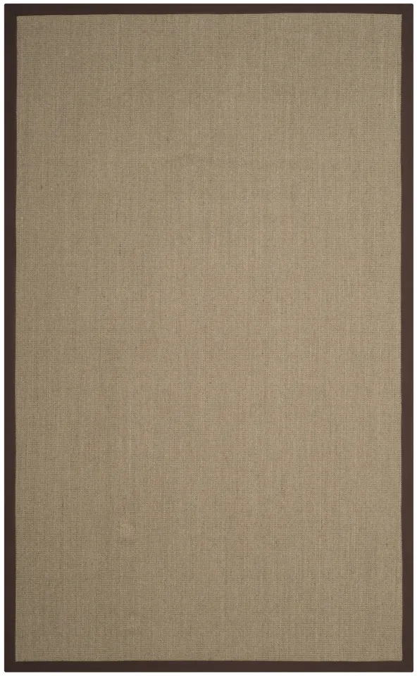 Arlo Home Woven Area Rug, NF131F, Sage/Brown,  4' X 6'