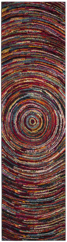Arlo Home Woven Area Rug, ARB500M, Multi,  2' 3" X 8'
