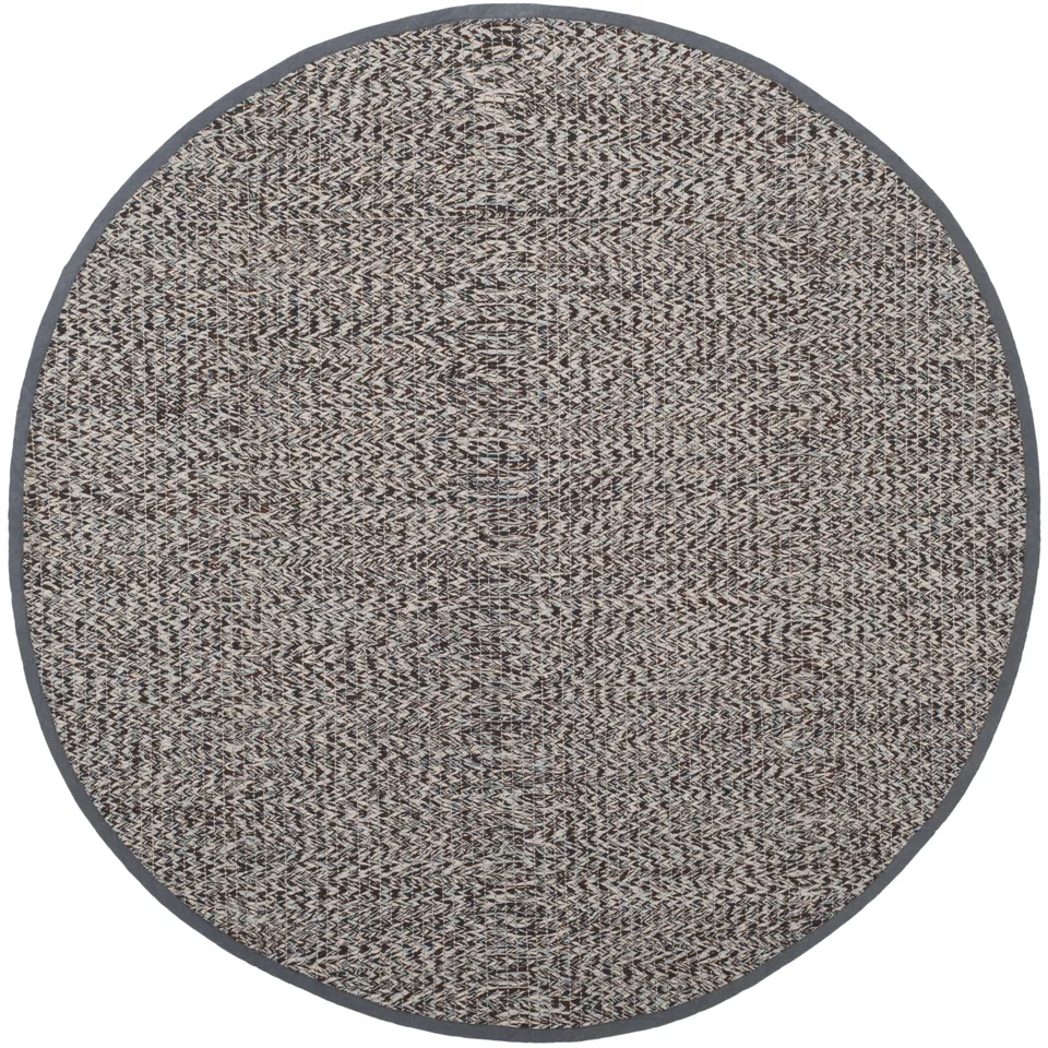 Arlo Home Hand Woven Area Rug, MTK602B, Blue/Multi,  6' X 6' Round