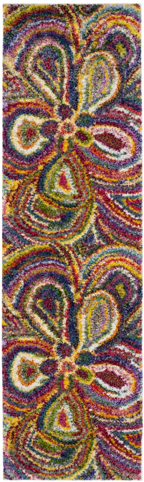 Arlo Home Woven Area Rug, FSG383M, Multi,  2' 3" X 6'