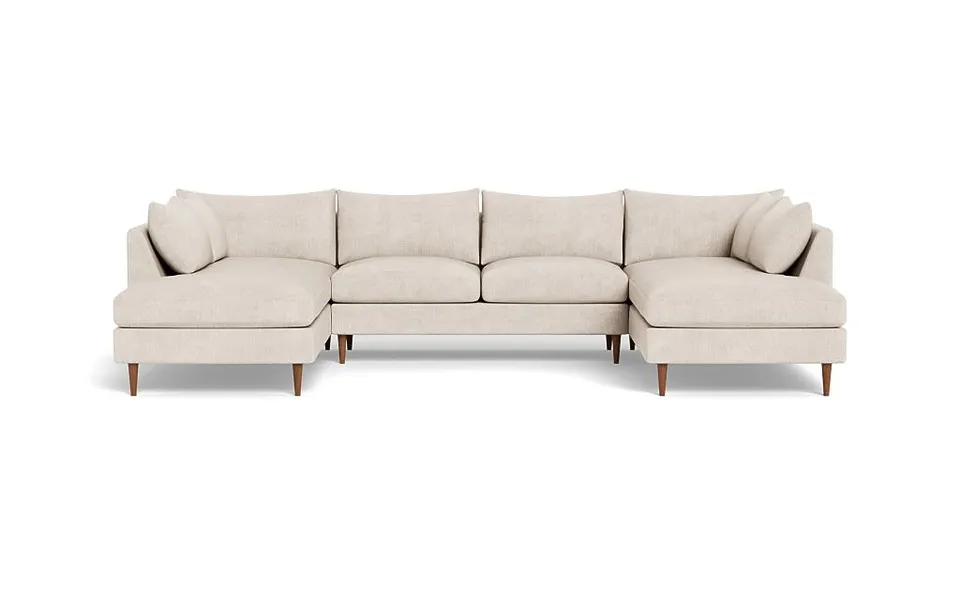 Sloan 3-Piece U-Bumper Sectional