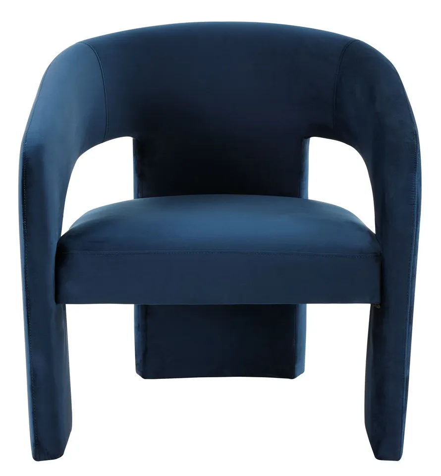 Roseanna Modern Accent Chair - Navy