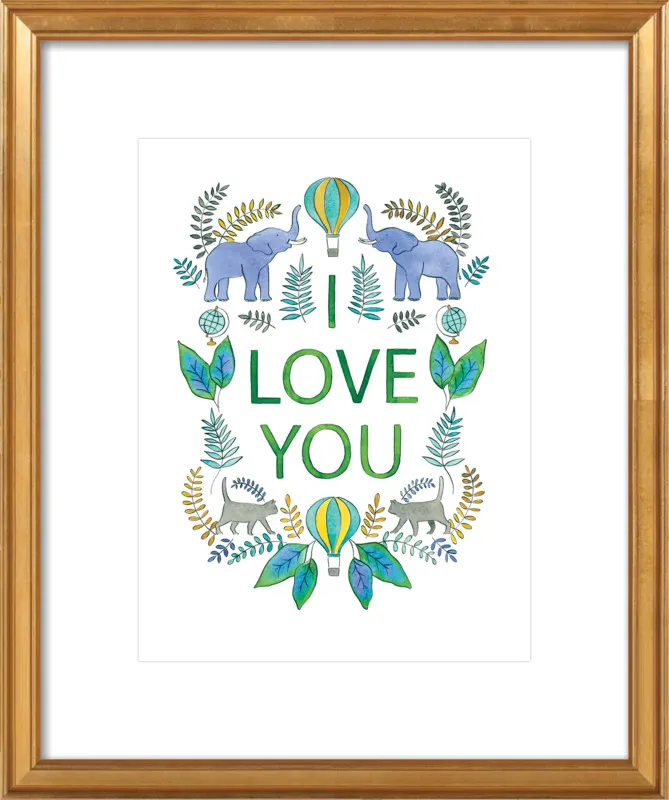 I Love You by Rachel Rogers for Artfully Walls