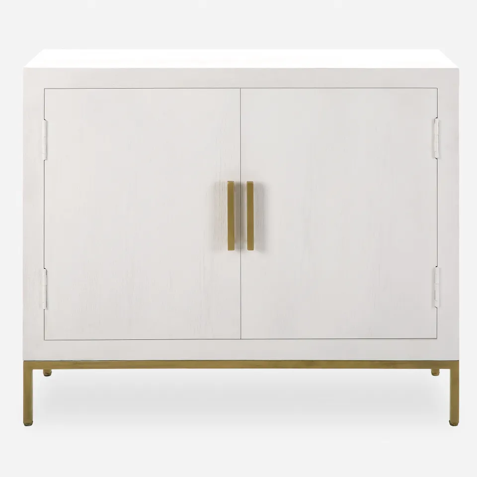 Front Range White 2 Door Cabinet