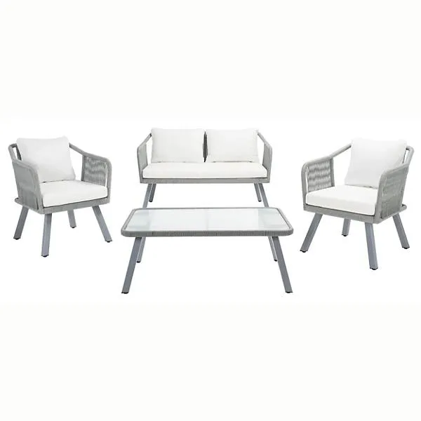 Madrone 4 PC Rope Outdoor Living Set