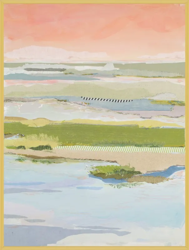 Marsh Blush East by Karin Olah for Artfully Walls