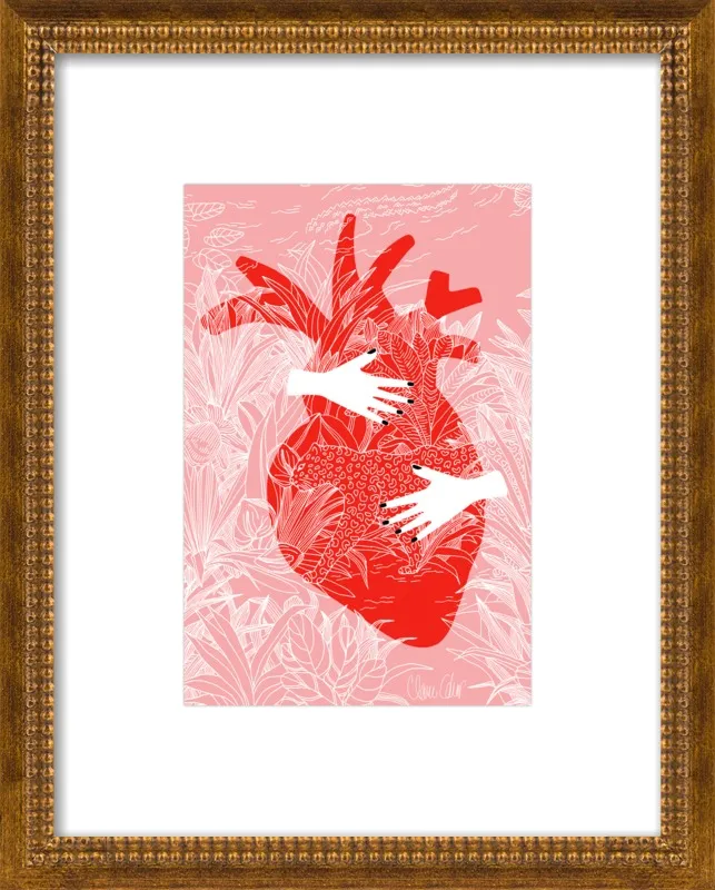 REFUGE ROSE by Claire Colin for Artfully Walls