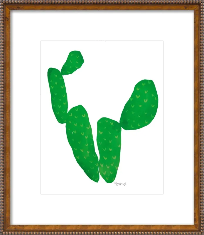 Green Cacti by Kate Roebuck for Artfully Walls
