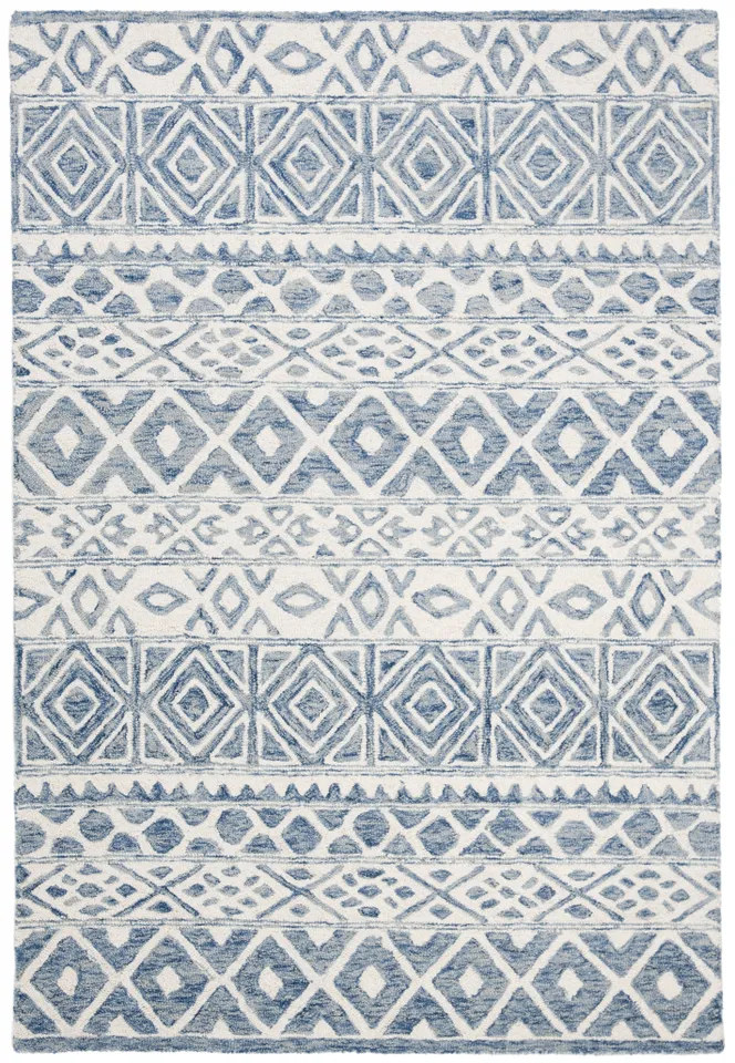 Lauren Ralph Lauren Collection Theresa Rug, Ivory/Blue, 3' x 5'