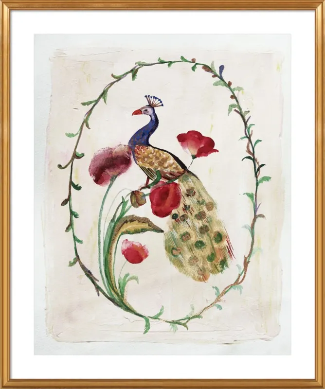 Peacock by Ruti Shaashua for Artfully Walls
