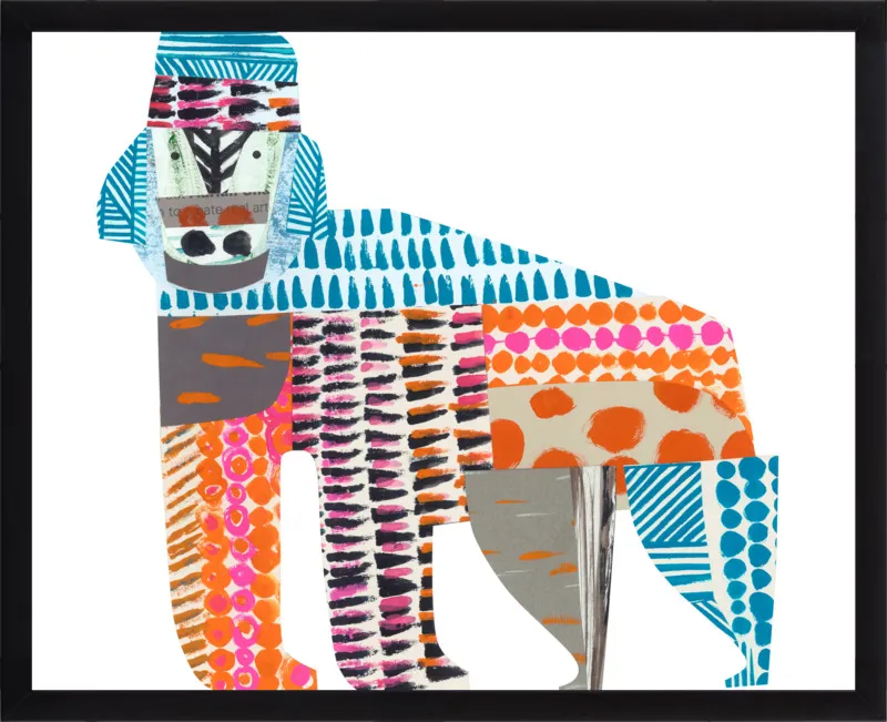 gorilla by Clare Youngs for Artfully Walls