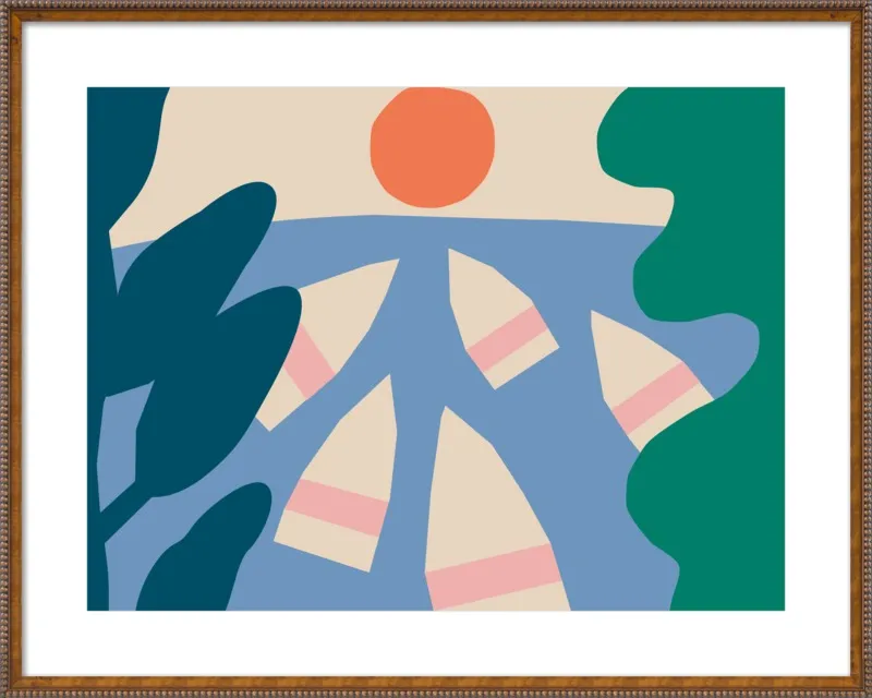 Tripoli Horizon by Anna Kovecses for Artfully Walls